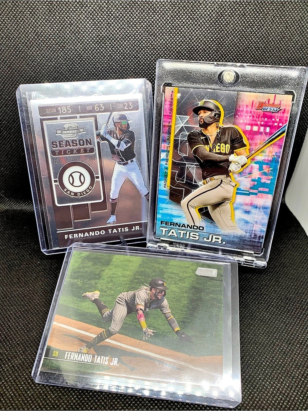 Fernando Tatis Jr. MLB Cards Bowmans Best Topps Stadium San Diego Padres Mint!!